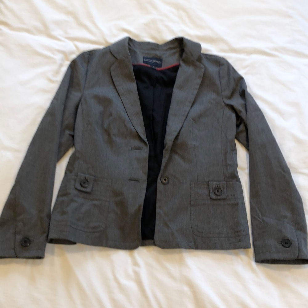 Dark Grey Banana Republic Jacket